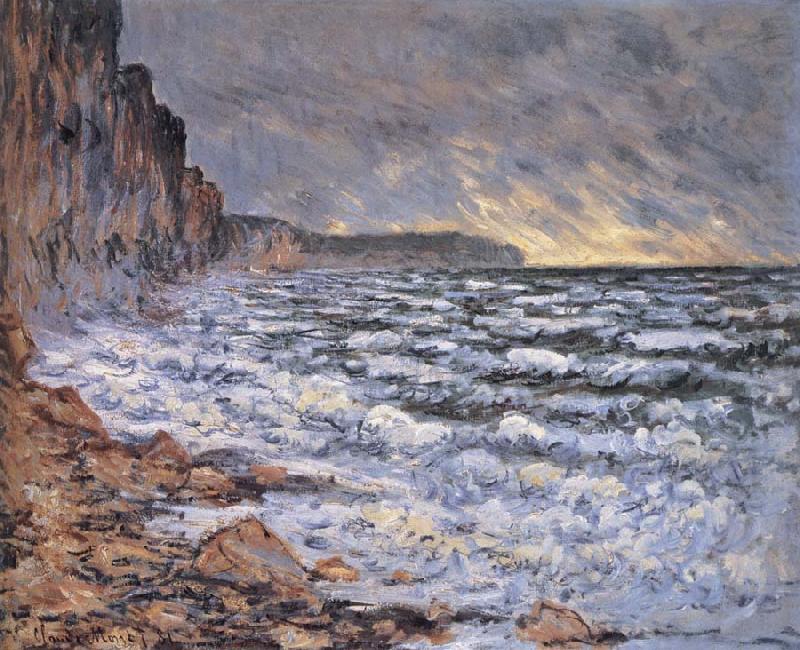 By the Sea at Fecamp, Claude Monet